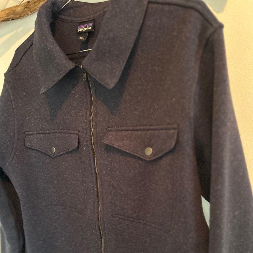 Patagonia Chore Jacket Blue Womens Large - Picture 5 of 8